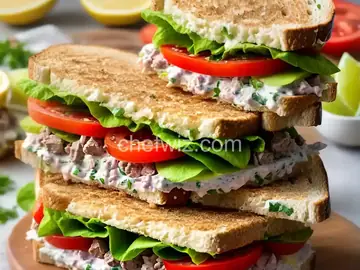 TikTok Grinder Salad Sandwich