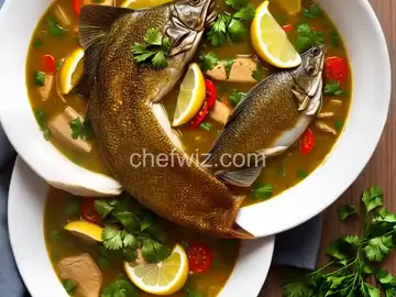 Tilapia fish peper soup