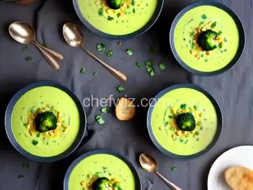 Tim Perry's Soup (Creamy Curry Cauliflower and Broccoli Soup)