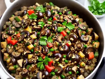 Tina's Mushroom and Water Chestnut Stuffing