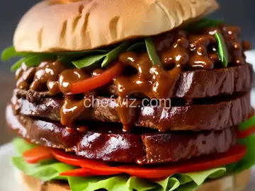 Ting-Town Barbeque Beef Sandwich