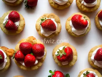 Tiny Strawberry Shortcakes