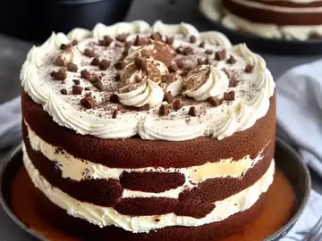 Tiramisu Ice Cream Cake