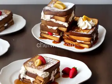 Tiramisu-Stuffed French Toast