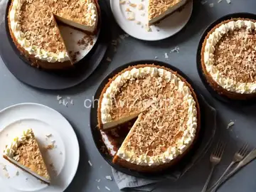 Toasted Coconut Cheesecake
