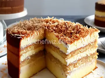 Toasted Coconut Layer Cake