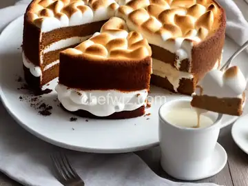 Toasted Marshmallow Cake