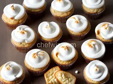 Toasted Marshmallow Cupcakes