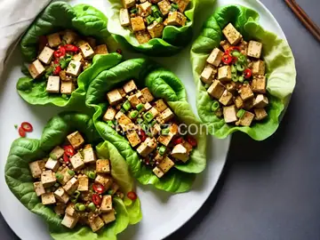 Tofu Lettuce Wraps