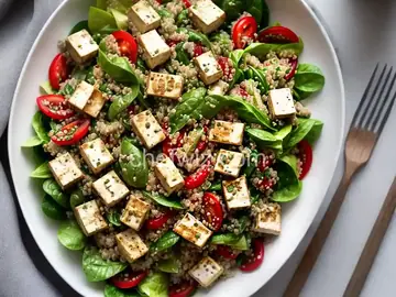 Tofu Salad with Quinoa