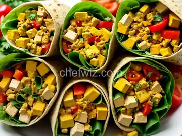 Tofu Scramble Wraps