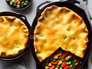 Tofu Vegetable Pot Pie