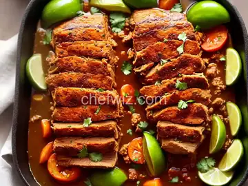 Tomatillo Pork Roast