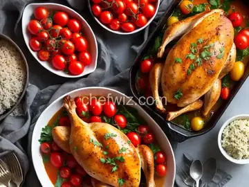 Tomato-Butter Roast Chicken