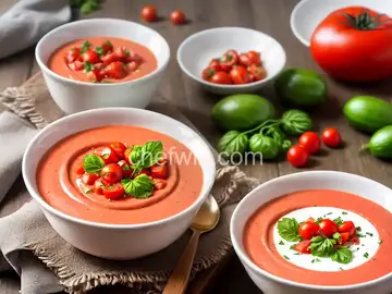 Tomato-Cucumber Gazpacho