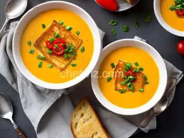 Tomato Grilled-Cheese Soup