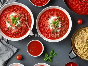 Tomato Juice Spaghetti Sauce