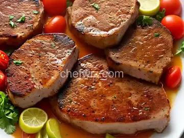 Tomato Pork Loin Chops