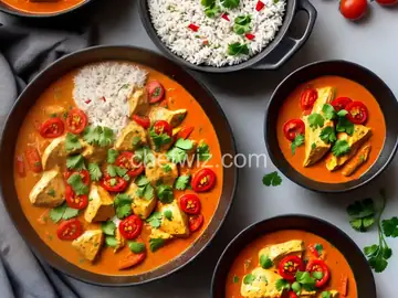 Tomato-Yogurt Chicken Curry