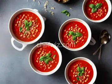 Tomato and Cannellini Bean Soup