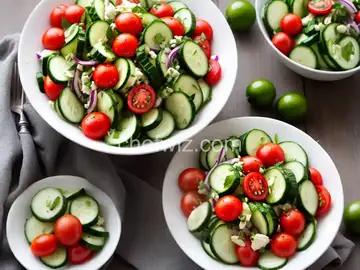 Tomato and Cucumber Salad