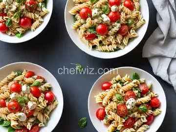 Tomato and Fresh Mozzarella Pasta Salad