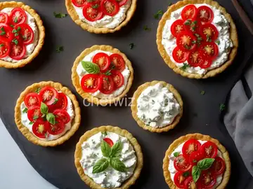 Tomato and Goat Cheese Tarts