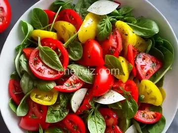 Tomato and Pepper Salad
