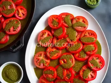 Tomatoes Roasted with Pesto