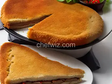 Torta de Milanesa de Pollo