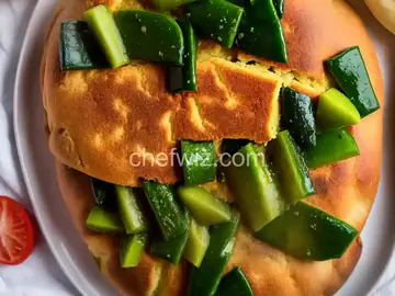 Tortas de Camaron con Nopales