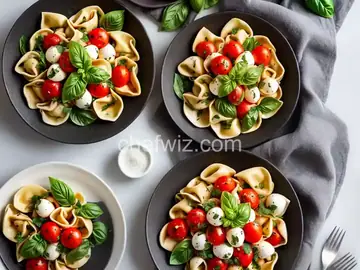 Tortellini Caprese Salad