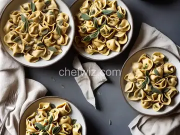 Tortellini With Brown Butter and Sage