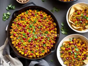 Tortilla Chorizo Scramble