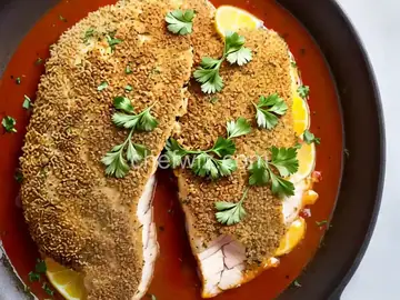 Tortilla-Crusted Tilapia
