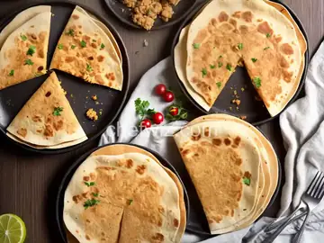 Tortilla Filled with Lunchmeat