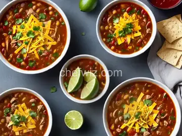 Tortilla Soup with Chicken and Lime