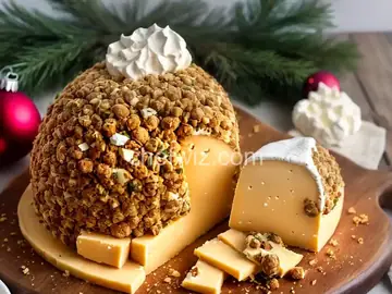 Traditional Christmas Cheese Ball