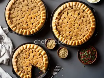 Traditional French Canadian Tourtiere