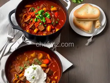 Traditional German Goulash