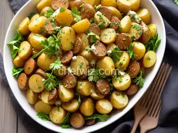 Traditional German Warm Potato Salad