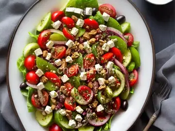Traditional Greek Salad (Choriatiki Salata)