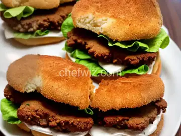 Traditional Indiana Breaded Tenderloin Sandwich