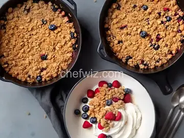 Tri-Berry Crumbles
