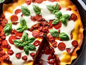 Tricolore Skillet Lasagna