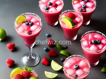 Triple-Berry Margaritas