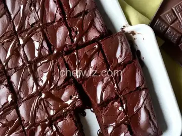 Triple-Chocolate Fudge Brownies