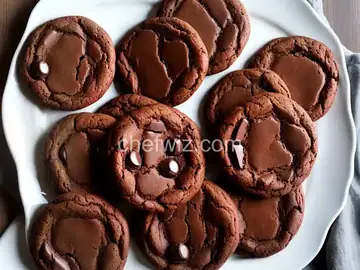 Triple Chocolate-Hazelnut Cookies
