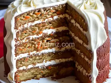 Triple-Layer Carrot Cake with Cream Cheese Frosting