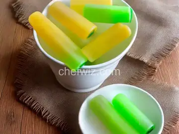 Tropical Kiwi Ice Pops